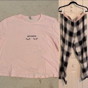 ASOS Saturbae Themed Pajamas Set